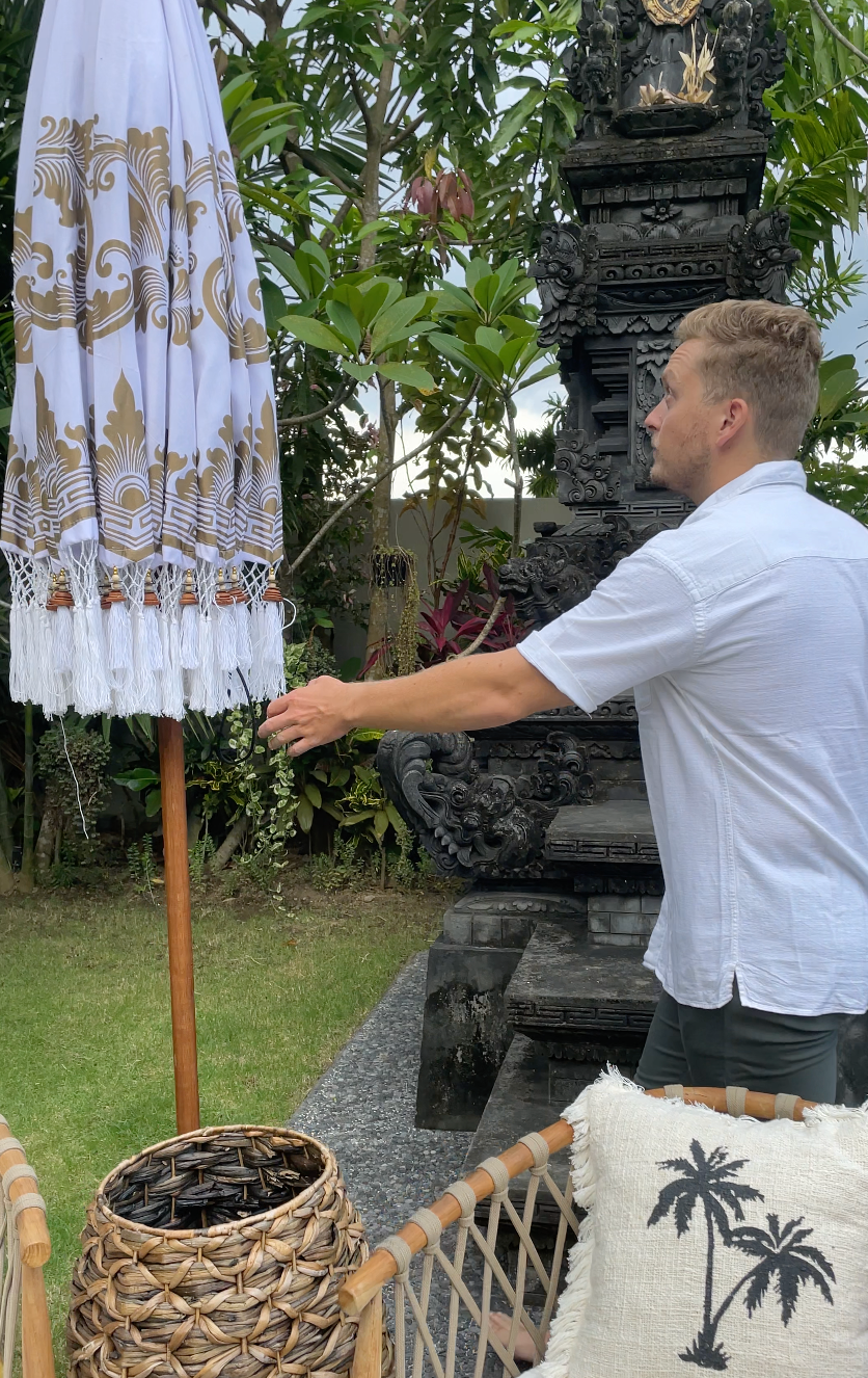 Ombrella Parasols - 'From Bali with love'.