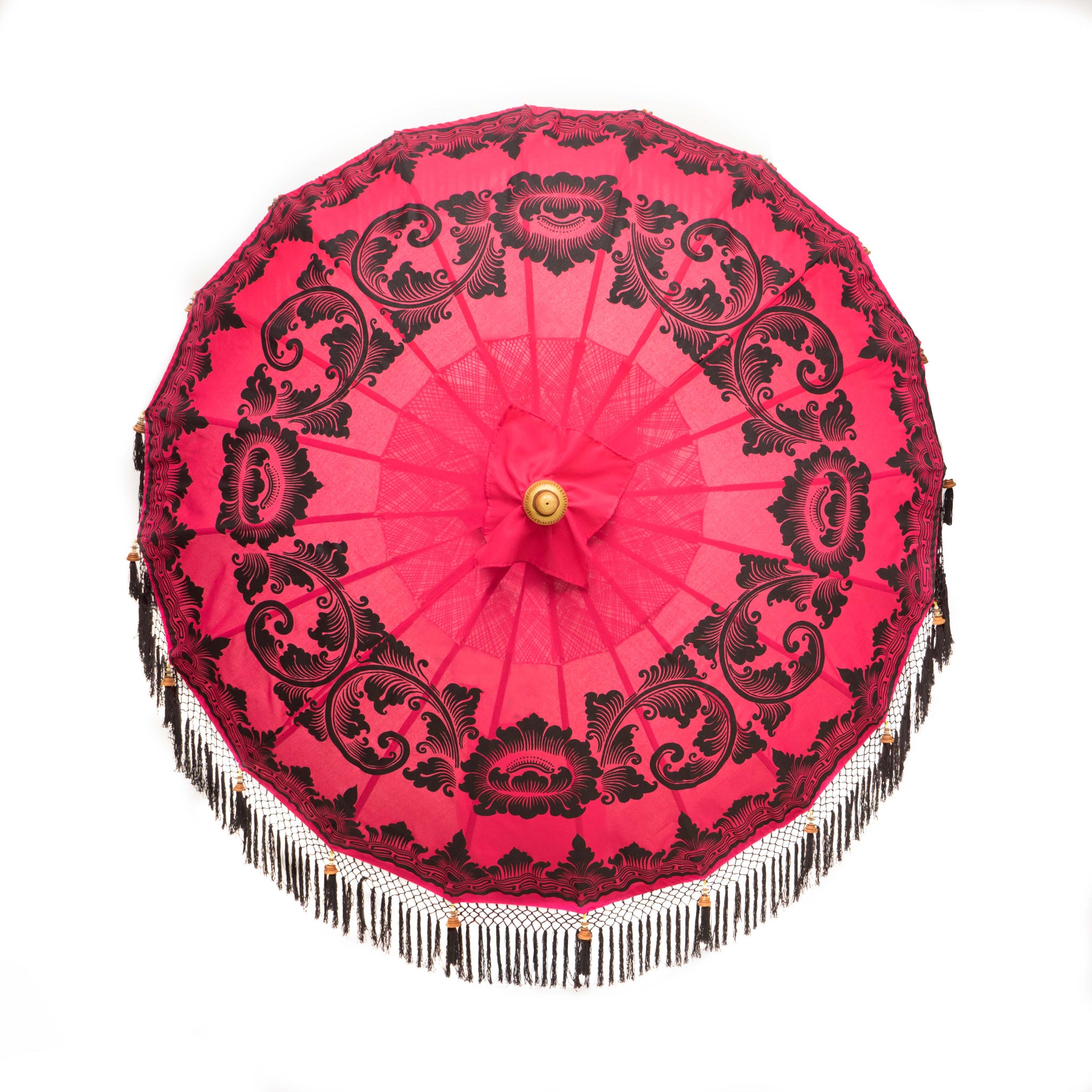 Bali Collection - Magenta & Black - 2 meters wide